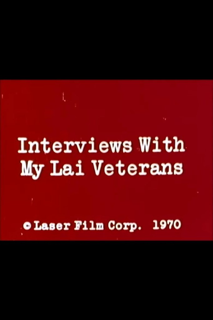 Interview with My Lai Veterans&nbsp;(1970)